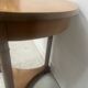 19th century round Empire-style cherrywood side table
