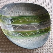 Triangular dish Fat Lava vintage WG