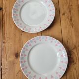 Set of 6 flat plates FB 26 Badonviller