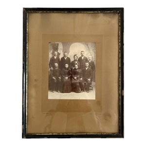 Photographie d'un portrait - vers 1900