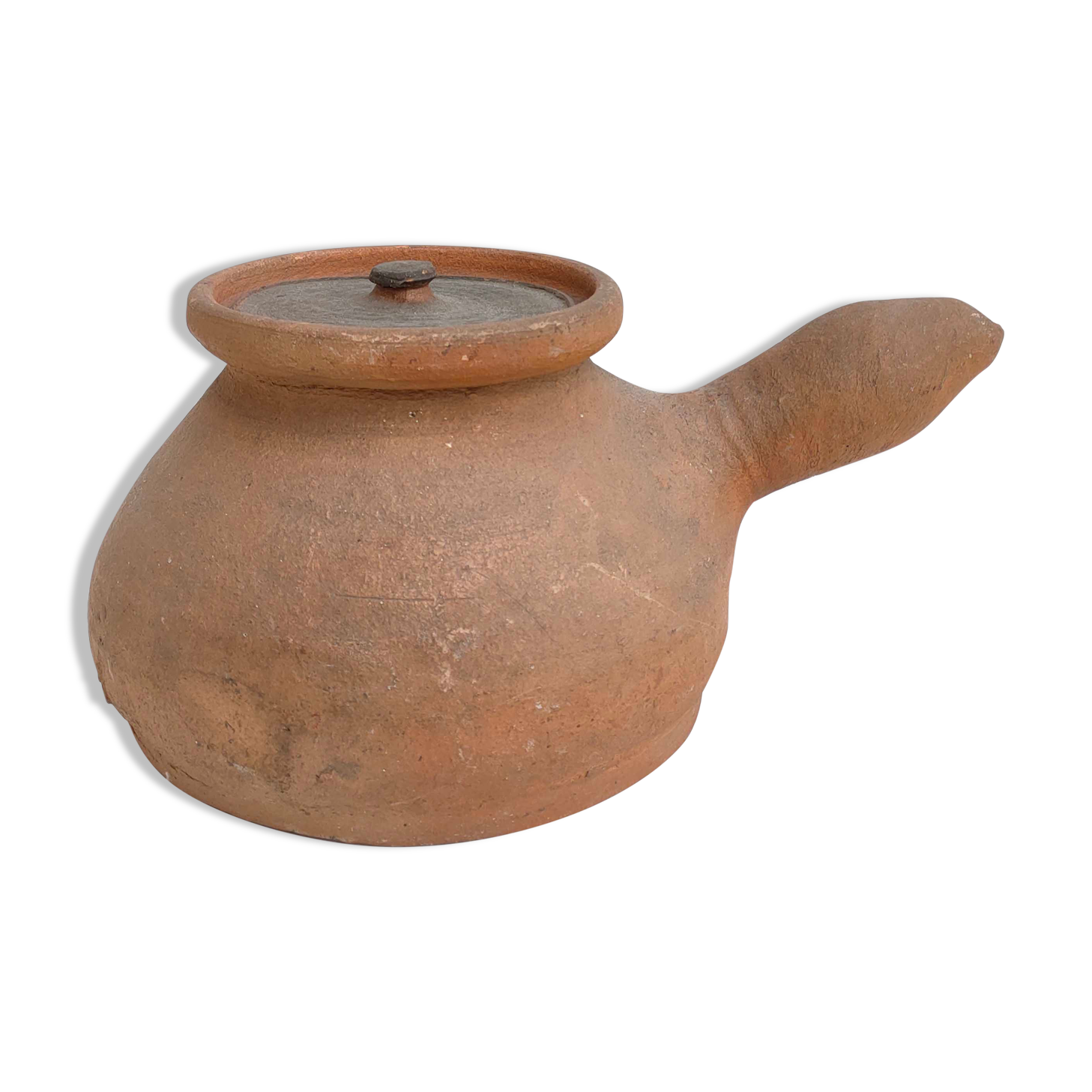 Ancient terracotta "devil" casserole