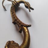 Bronze duck head wall lamp