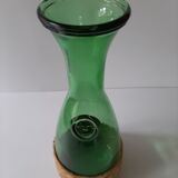 Vase, carafe verte