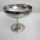 Set of six stainless steel cups from Letang-Rémy