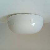 Vintage opaline dome ceiling light from the 60s