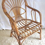 Armchair 60s rattan