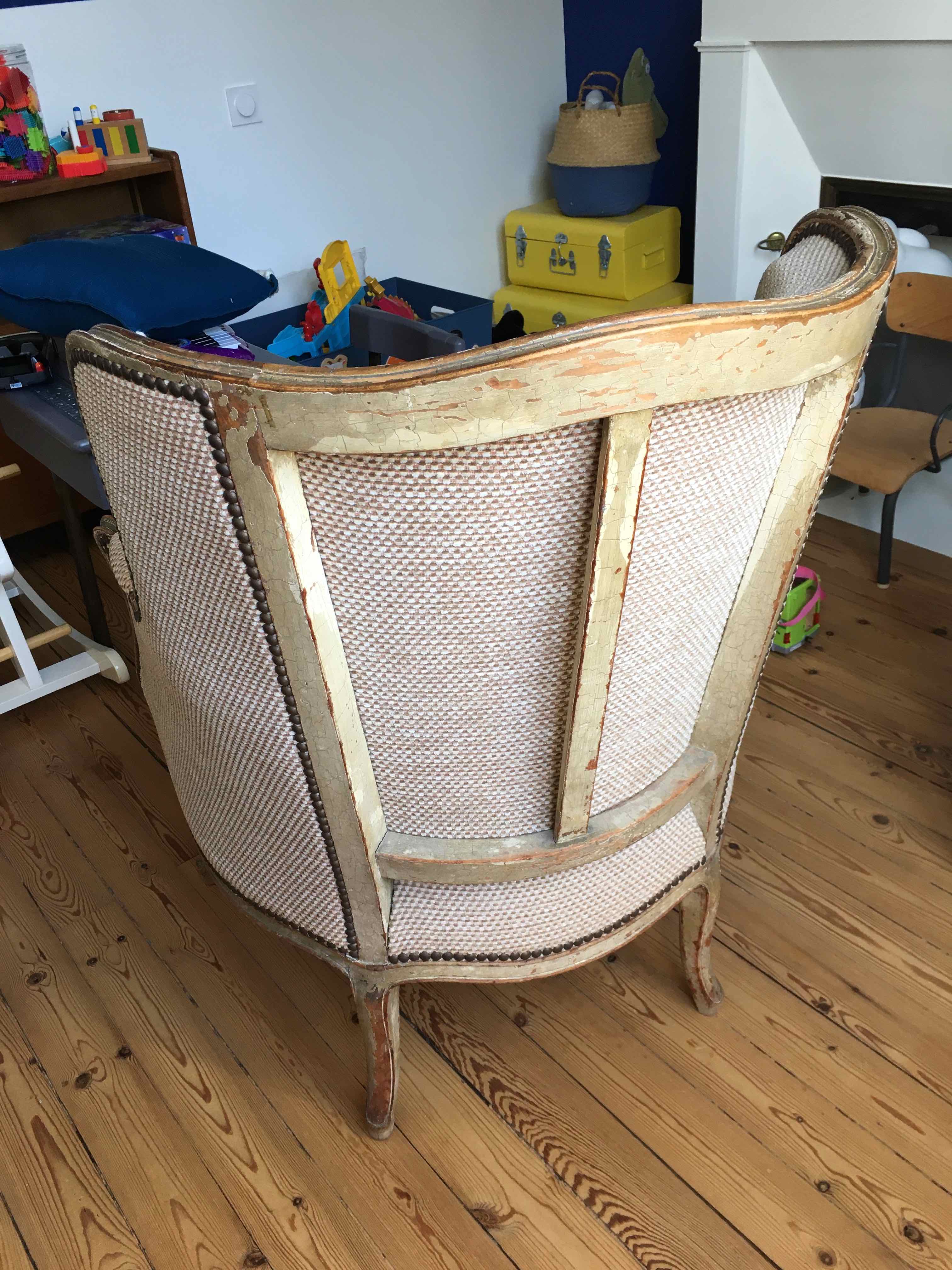 Bergère type Louis XV