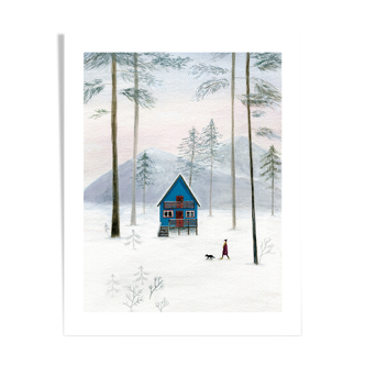 The blue hut