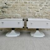 Pair of Gautier bedside tables 60s