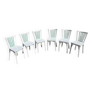 6 chaises bistrot Baumann