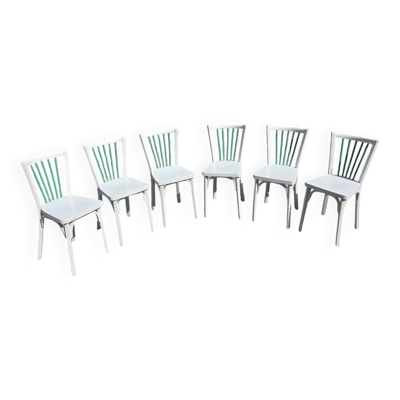 6 chaises bistrot Baumann