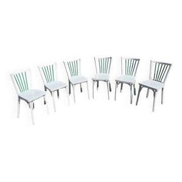 6 chaises bistrot Baumann