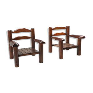paire de chaises de salon
