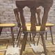 Lot de 4 chaises bistrot 1960