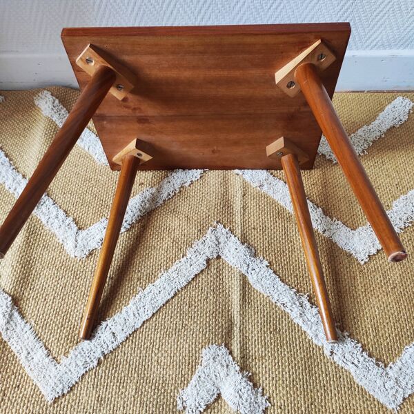 Bout de canapé 1950-60 style scandinave chevet minimaliste