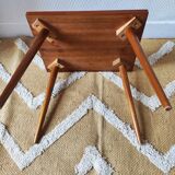 1950-60 Scandinavian style side table minimalist bedside table