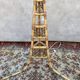 1950s Rattan Floor Lamp in the Style of Louis Sognot, France