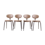 Set of 4 chairs Rudi Verelst by Novolux