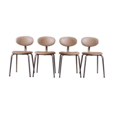 Set of 4 chairs Rudi Verelst by Novolux