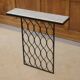 Modernist console in the style of Jean Royère 1960s.