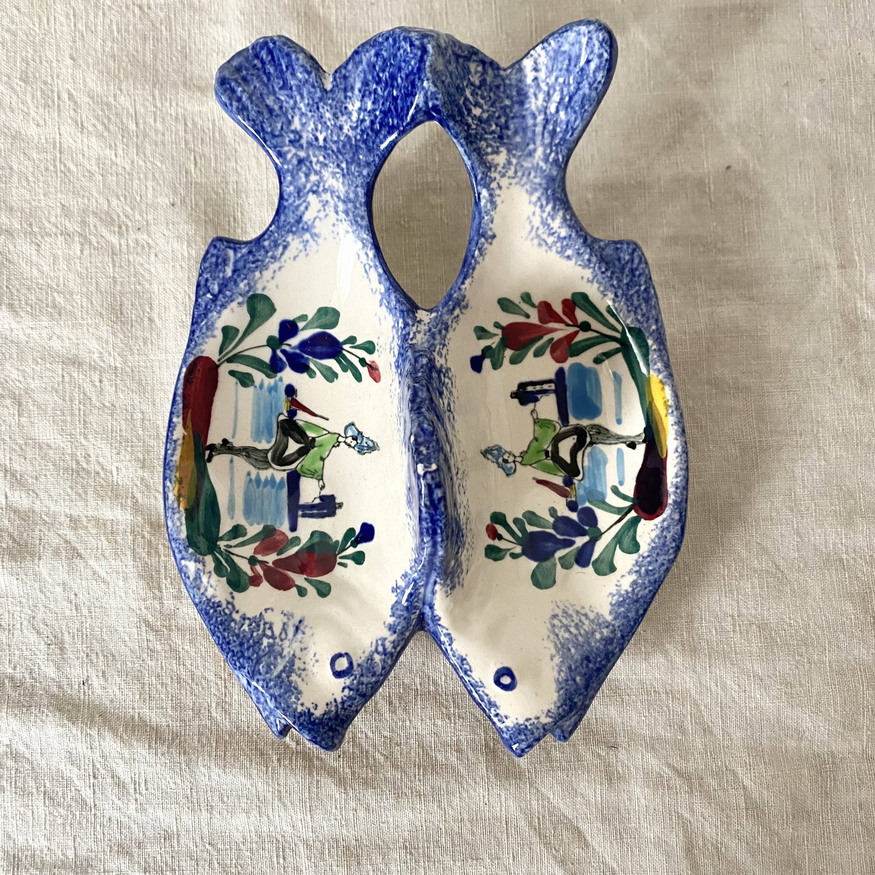 Fish salt and pepper shaker MBFA Pornic