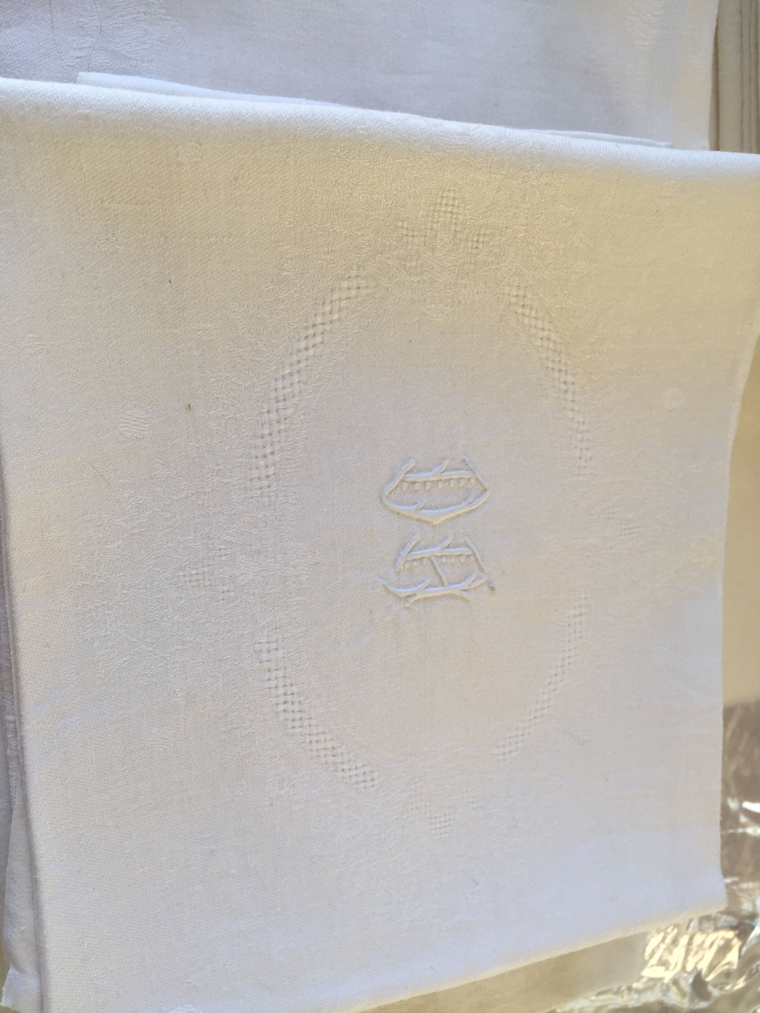 Lot of DA monogram towels