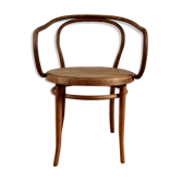 Chaise Thonet 209 dites "Le Corbusier" à l'assise cannée
