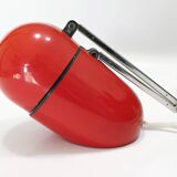 Space age design lamp kreo-lite na-718 red japan