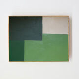 Abstract green "Aesthetic green" 80x65cm