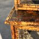 Armoire anglaise en bambou et laque du XIXe siècle, 1890