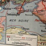 Old school map 34bis ed. Vidal-Lablache / USSR and Finland