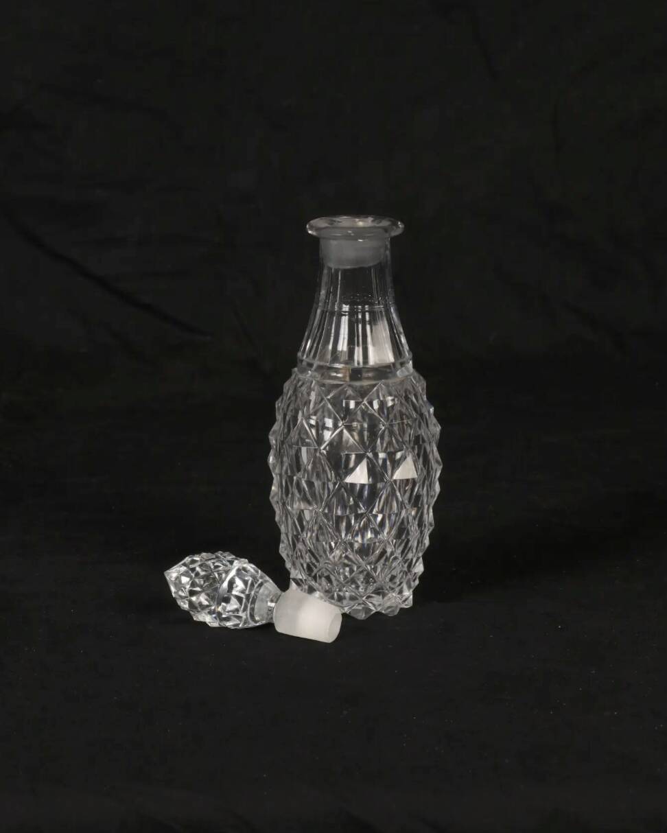 Small antique Baccarat crystal carafe