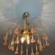 Lustre à pampilles vintage des années 70