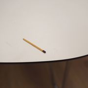 White table, Italian design, 1990s, production: Italy