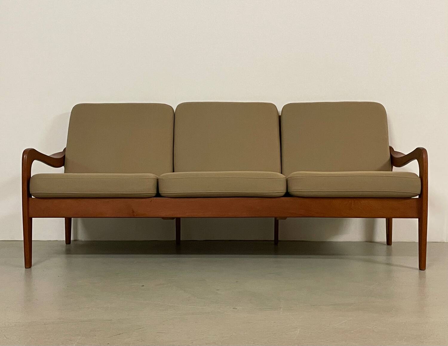 Teak sofa by Gelderland 1960s MCM MidCentury