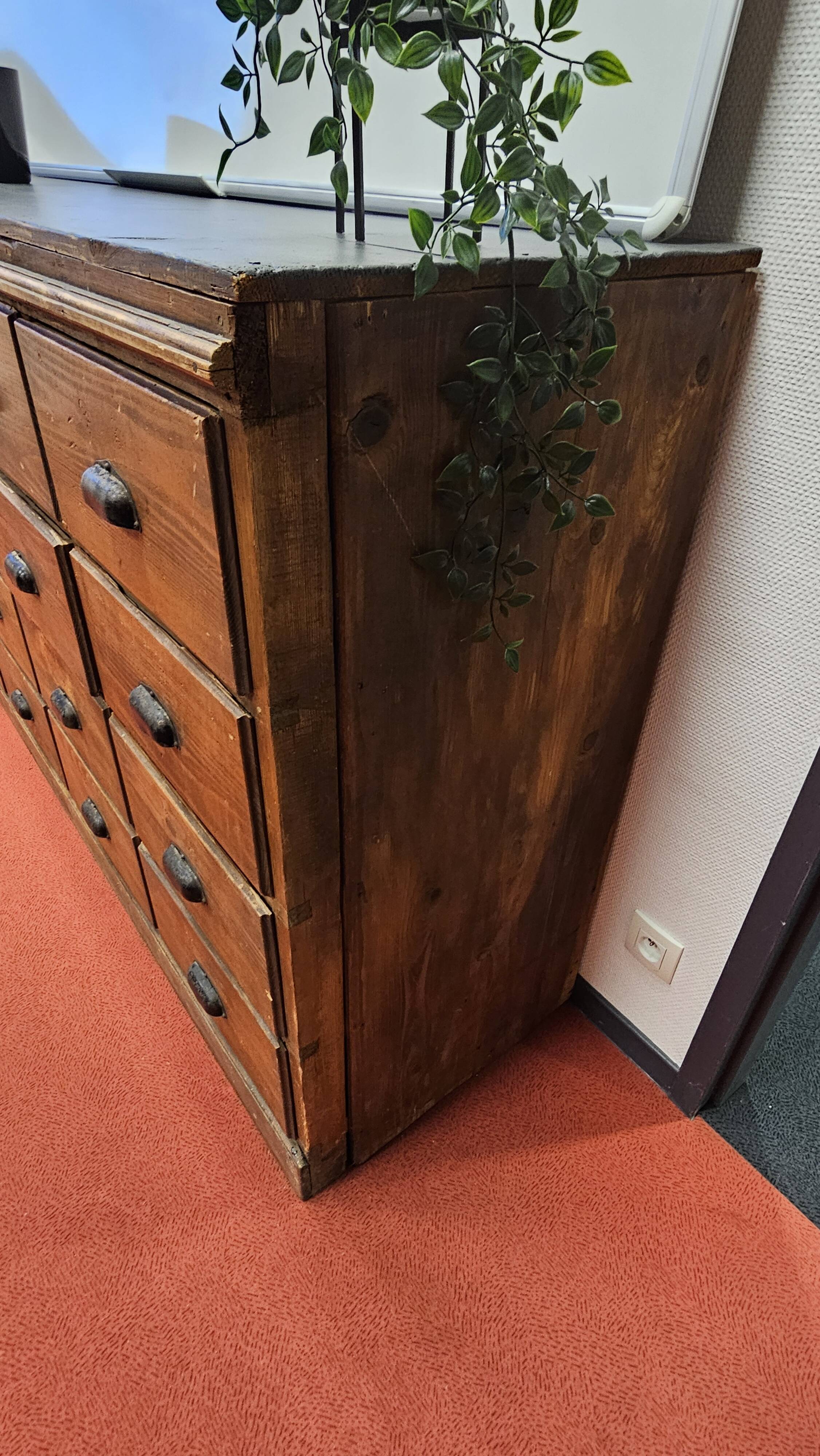 Large optician's cabinet