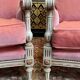 Paire de fauteuils - bergères de style Louis XVI