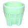 Egg cup – Art Deco cup in light green opaline glass