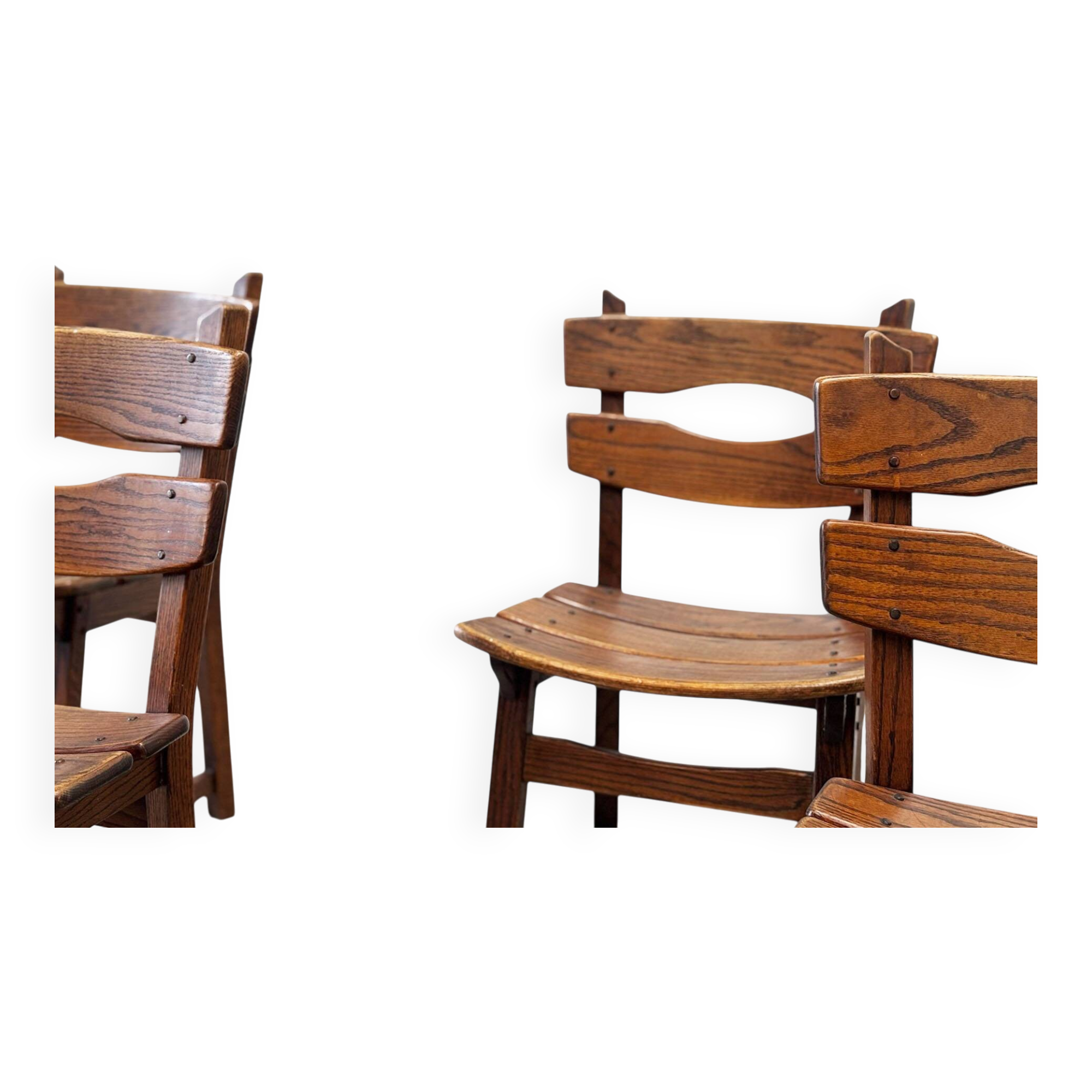 Set of four dining chairs by Dittmann & co