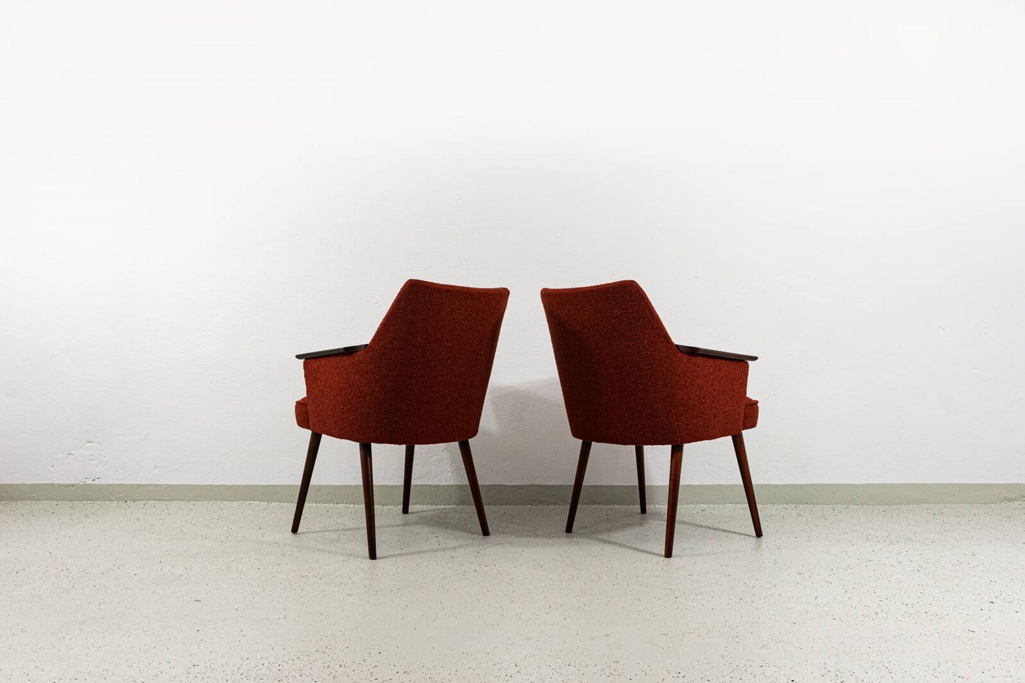 Chaises coquillage vintage, Pologne, années 1960, lot de 2