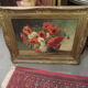Still life 1950s Bouquet poppies in vase