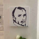 Man - original painting on canvas