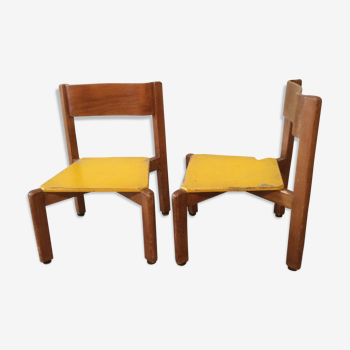 Pair of child chairs