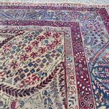 Ancient persian kirman carpet