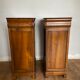 Pair of bedside tables Louis Philippe style