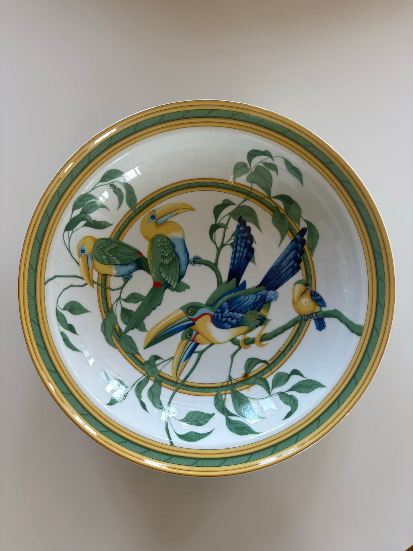 Hermès - The Toucan - Plates/dishes/bowl