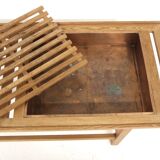 Scandinavian indoor planter in oak, Sweden, 1960