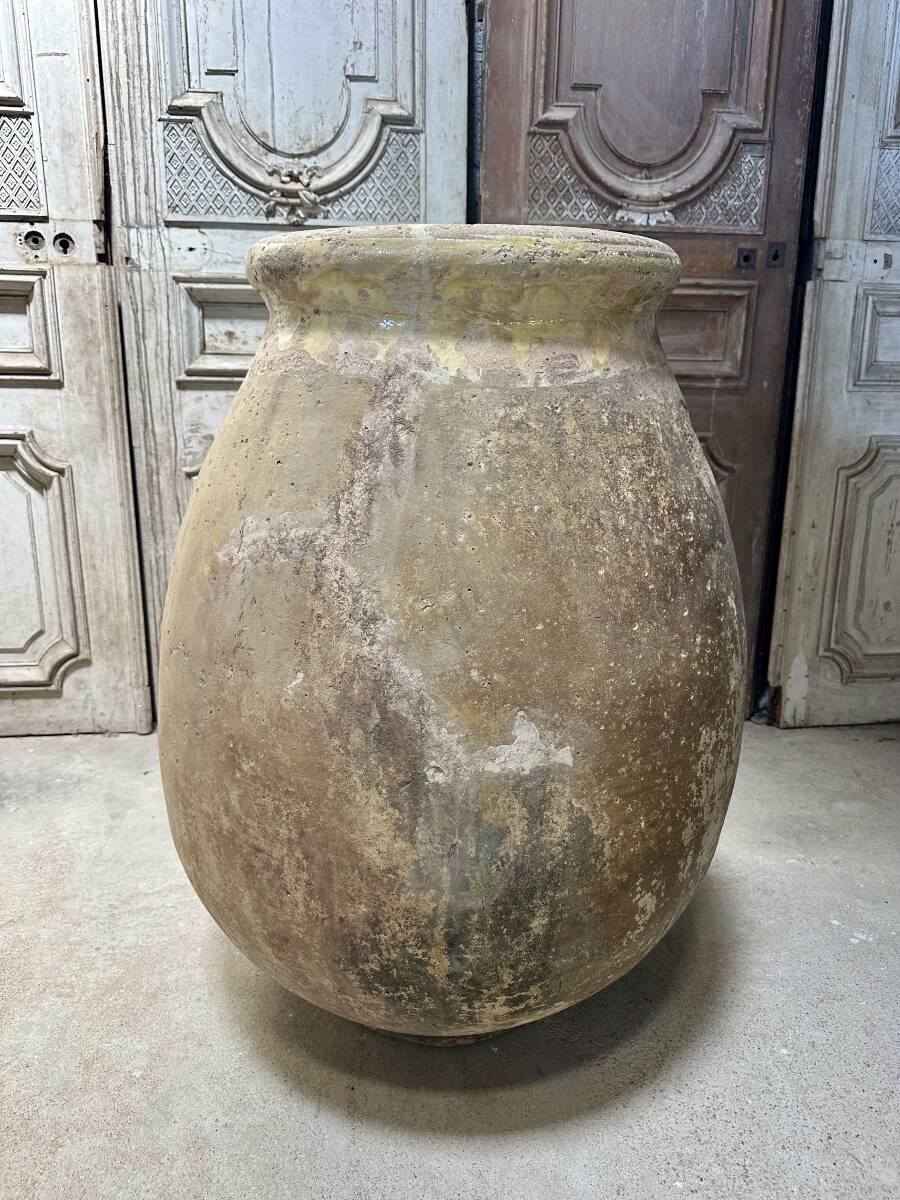 19th-century terracotta jar