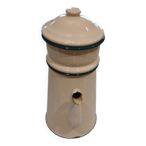 Cafetière vintage émaillée