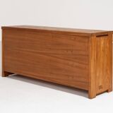 R08 elm sideboard, pierre chapo, 1960s